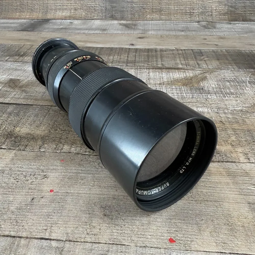 Komura Zoom Lens 90-250mm 1:4.5 Super Komura